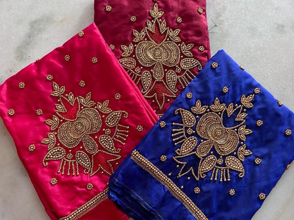 Aari Work Blouse Bits