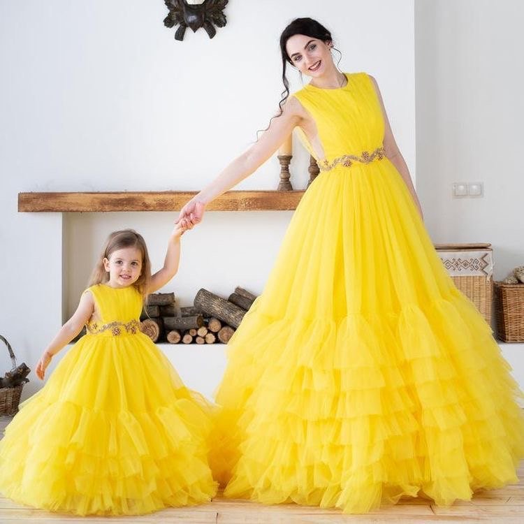 Mother-Daughter Combo Dresses